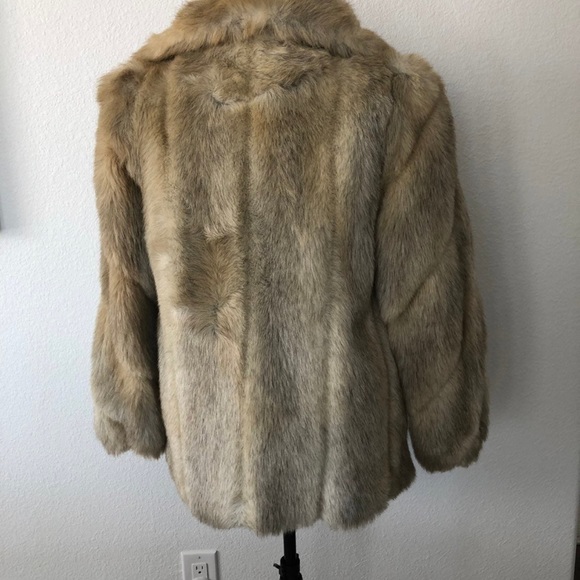 Vintage 80s Jordache Faux Fur Jacket 7/8 - Picture 2 of 11